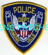 OHIO,SAGAMORE HILLS TOWNSHIP POLICE HAT PATCH 1_wm